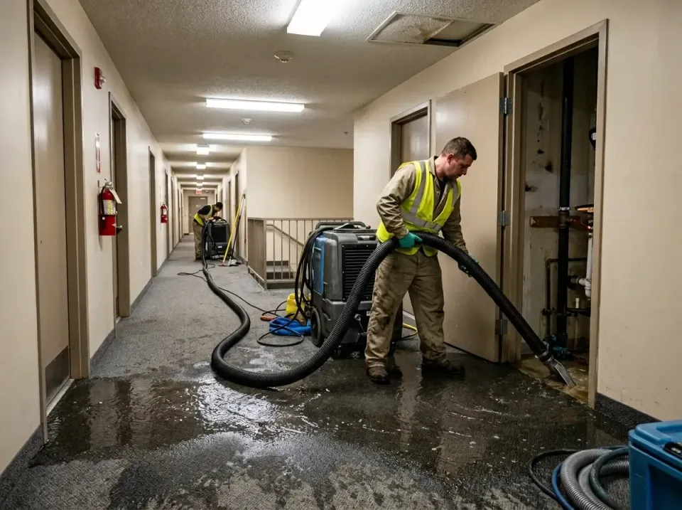 multi-unit-apartment-hallway-f-005 — frequently asked questions, Emergency Burst Pipe Water Extraction & Removal in Sidney,…